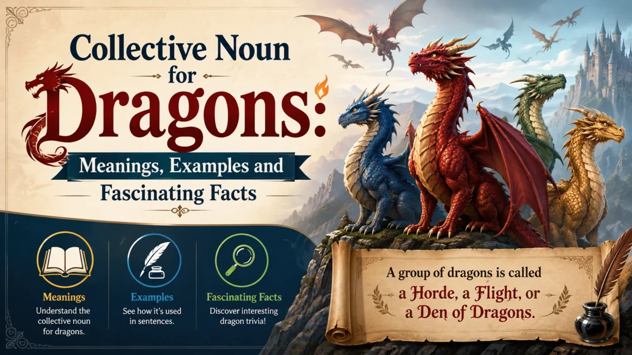 Collective Noun for Dragons: Meanings, Examples and Fascinating Facts
