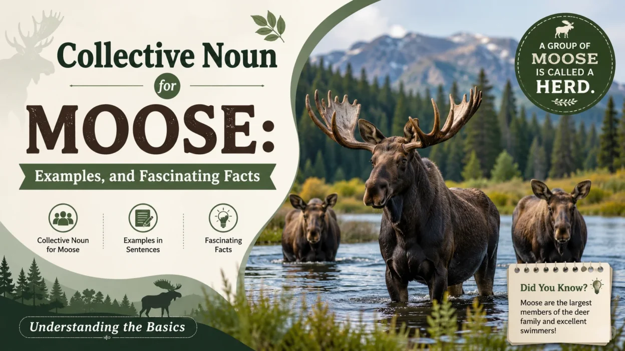 Collective Noun for Moose: Examples, and Fascinating Facts