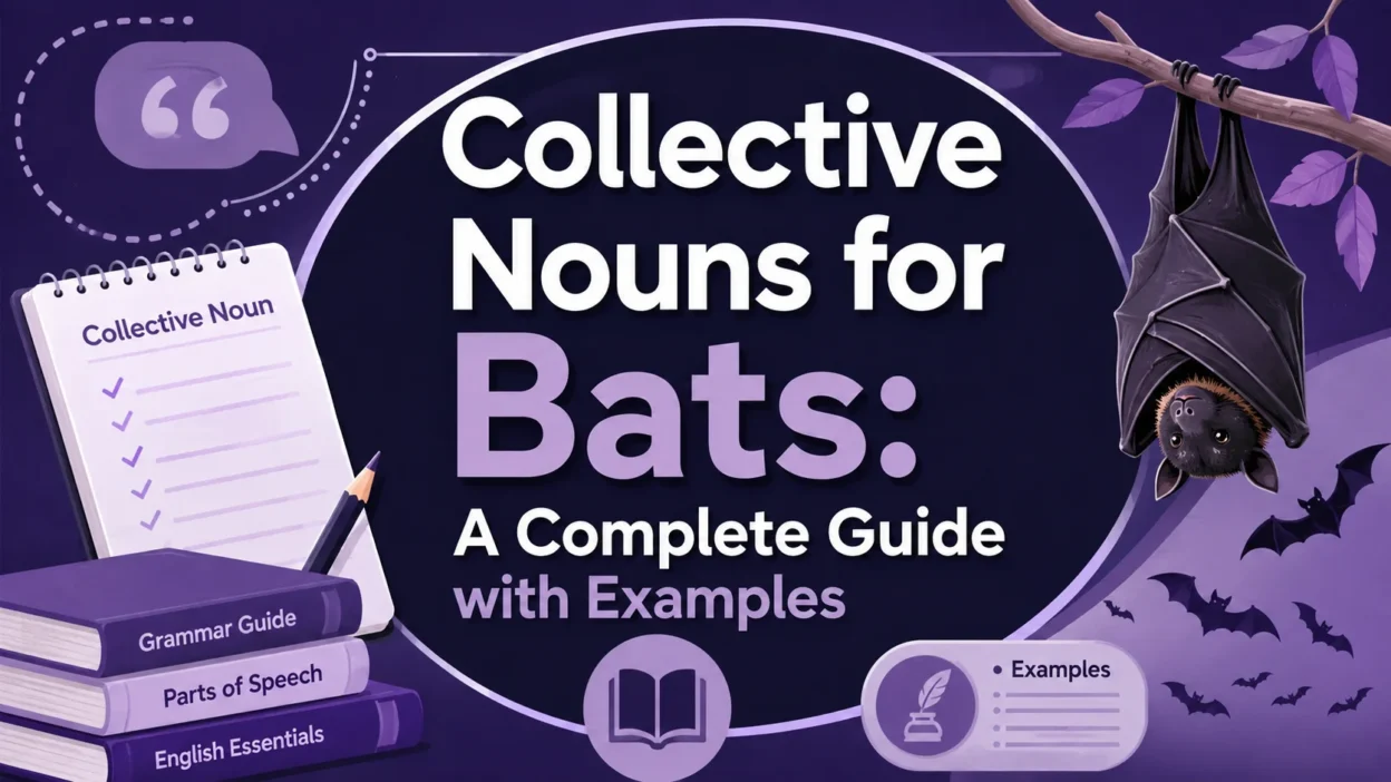 Collective Nouns for Bats: A Complete Guide with Examples