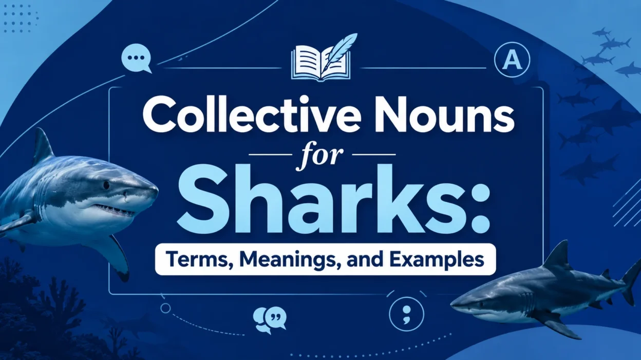 Collective Nouns for Sharks: Terms, Meanings, and Examples