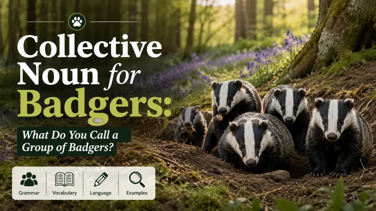 Collective Noun for Badgers: What Do You Call a Group of Badgers?
