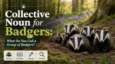 Collective Noun for Badgers: What Do You Call a Group of Badgers?