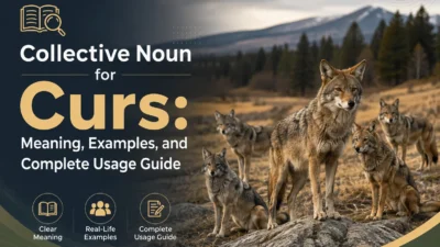 Collective Noun for Curs: Meaning, Examples, and Complete Usage Guide