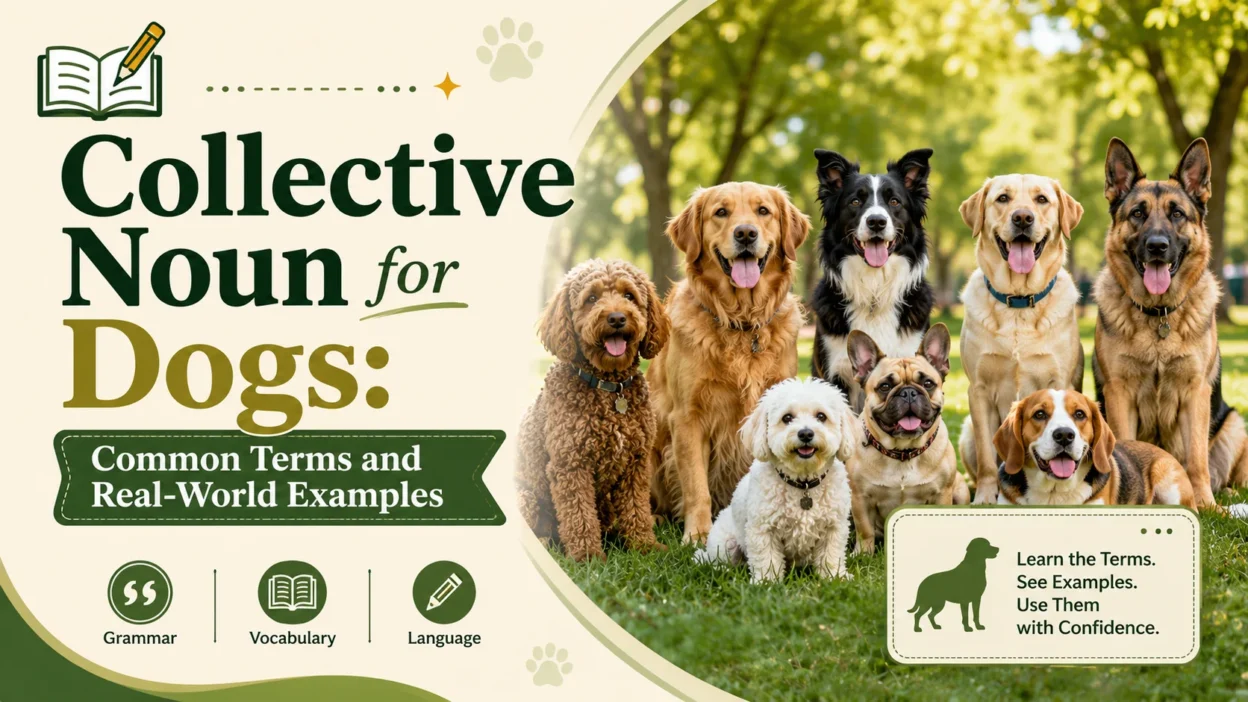 Collective Noun for Dogs: Common Terms and Real-World Examples