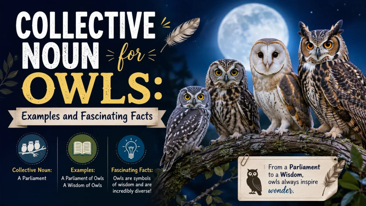 Collective Noun for Owls: Examples and Fascinating Facts