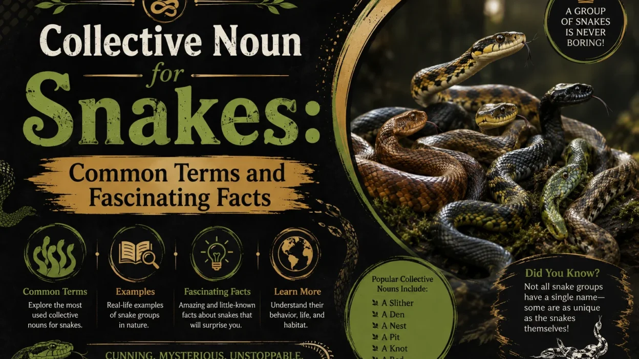 Collective Noun for Snakes: Common Terms and Fascinating Facts