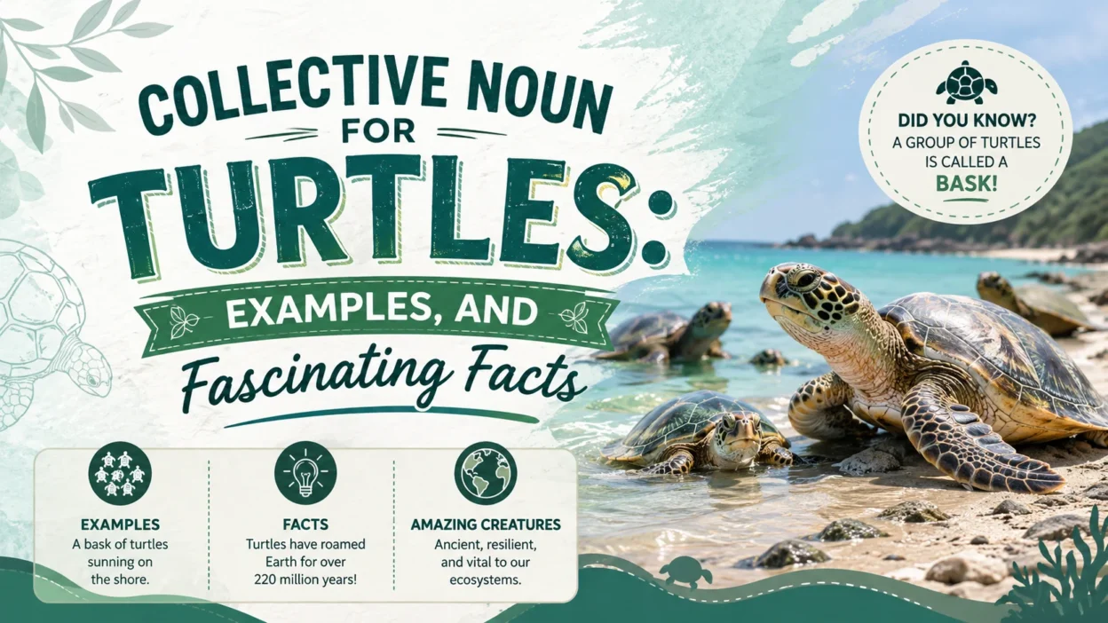 Collective Noun for Turtles: Examples, and Fascinating Facts