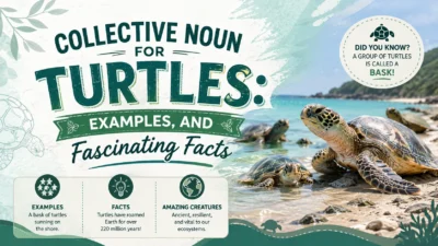 Collective Noun for Turtles: Examples, and Fascinating Facts