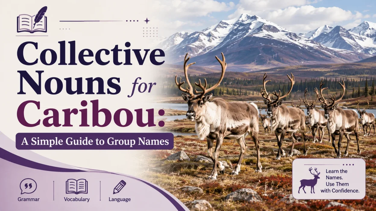 Collective Nouns for Caribou: A Simple Guide to Group Names