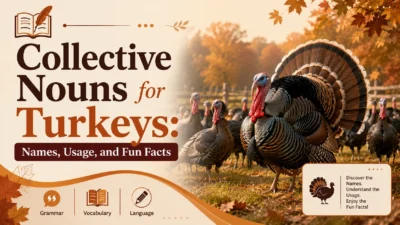 Collective Nouns for Turkeys: Names, Usage, and Fun Facts