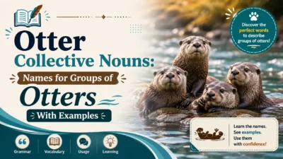 Otter Collective Nouns: Names for Groups of Otters With Examples
