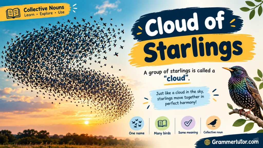 Cloud of Starlings
