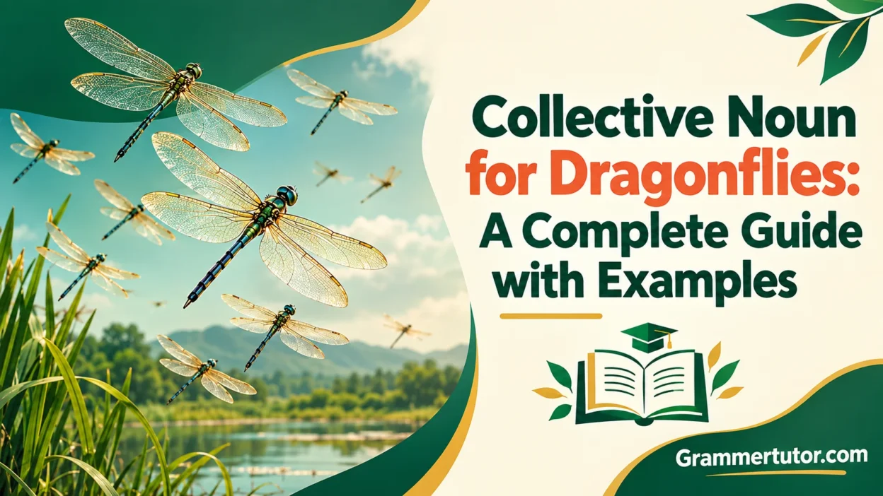 Collective Noun for Dragonflies: A Complete Guide with Examples