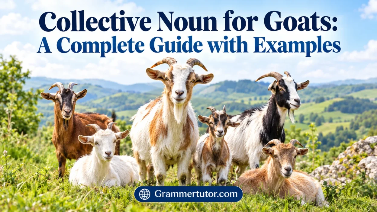 Collective Noun for Goats: A Complete Guide with Examples