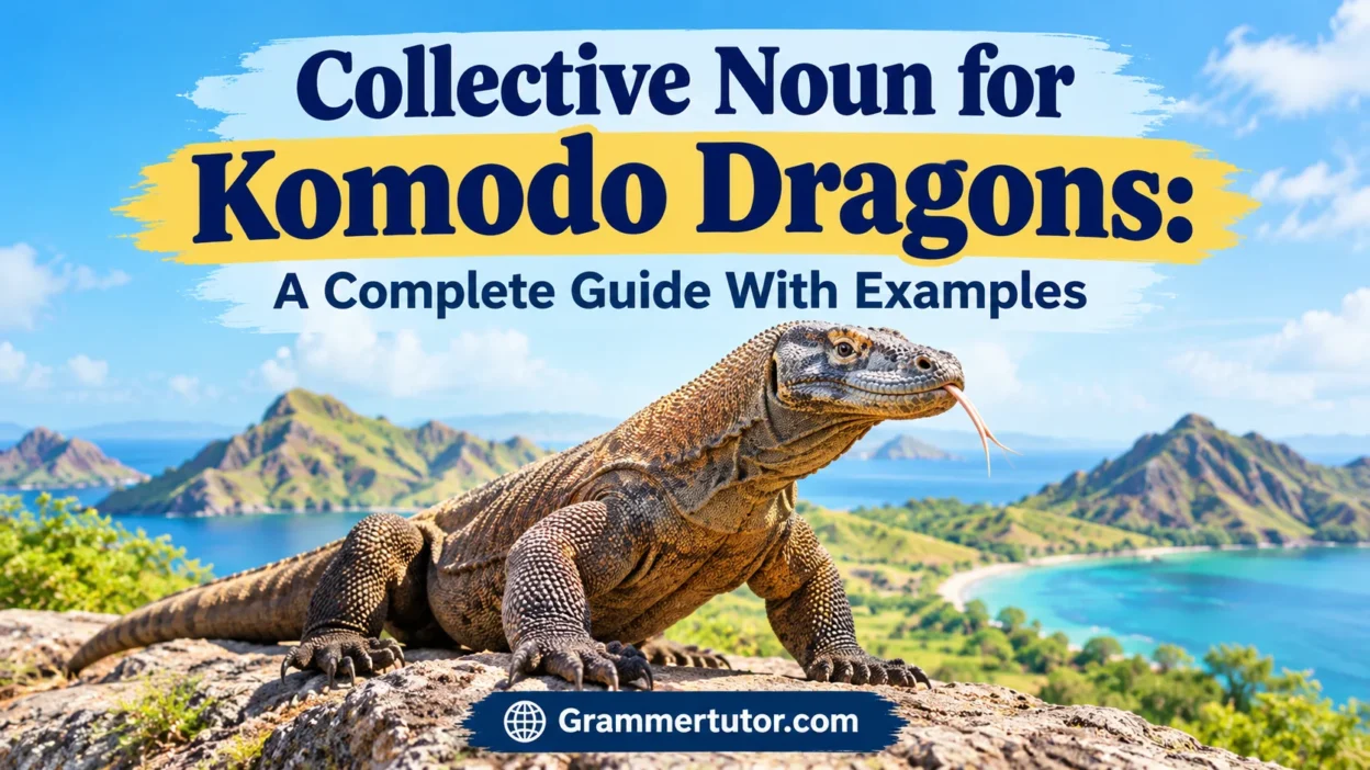 Collective Noun for Komodo Dragons: A Complete Guide With Examples