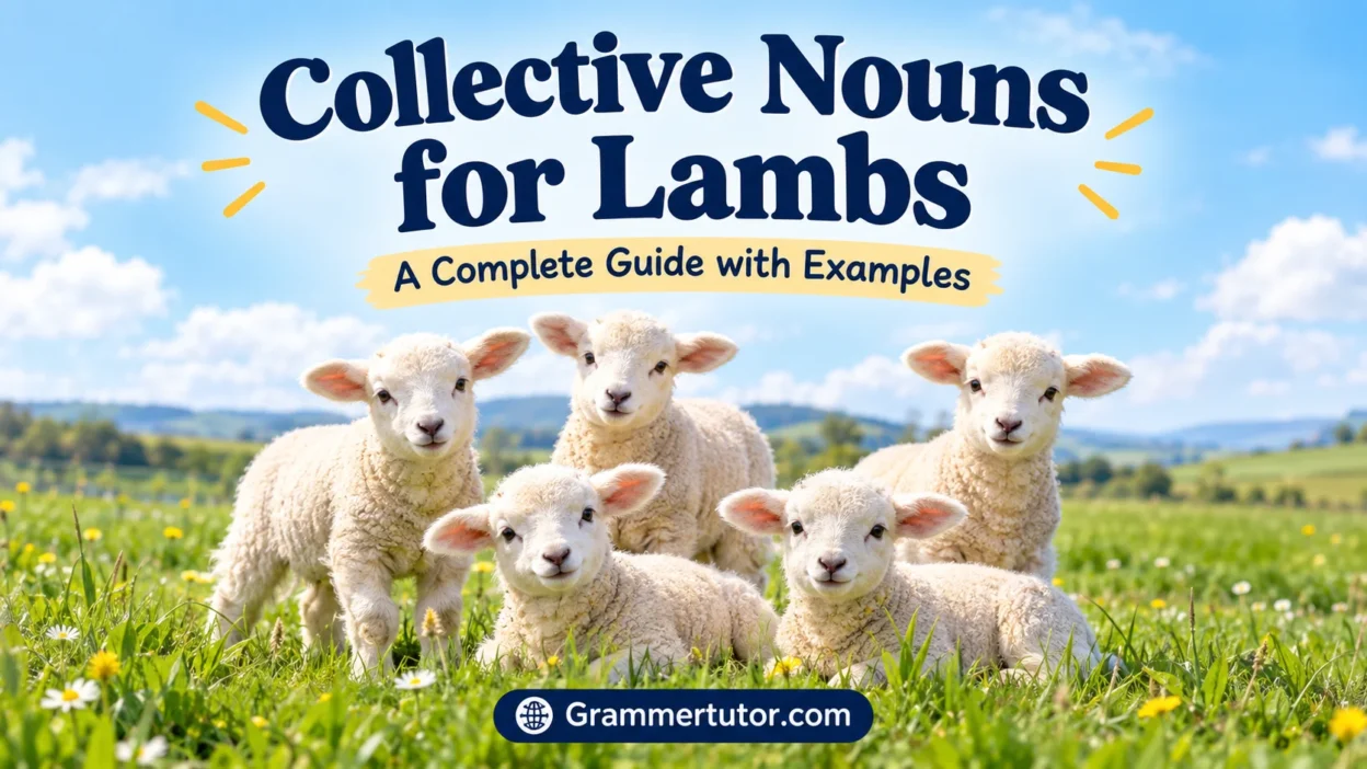 Collective Noun for Lambs: A Complete Guide with Examples
