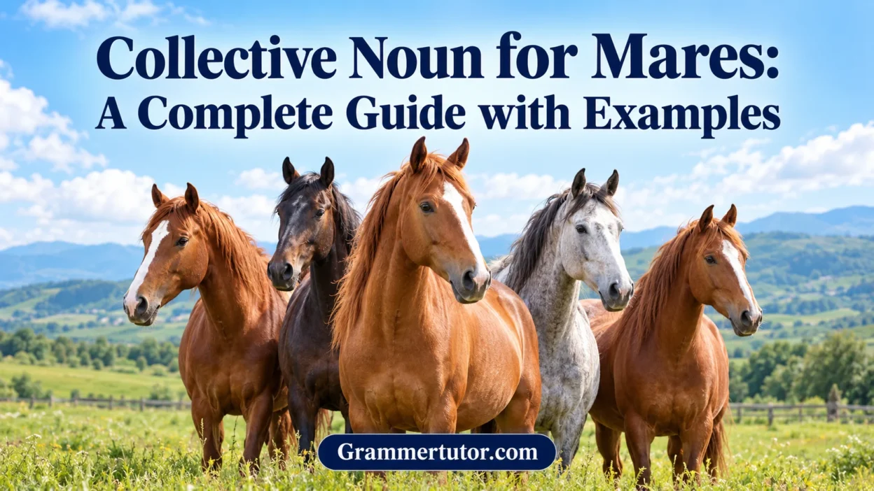 Collective Noun for Mares: A Complete Guide with Examples