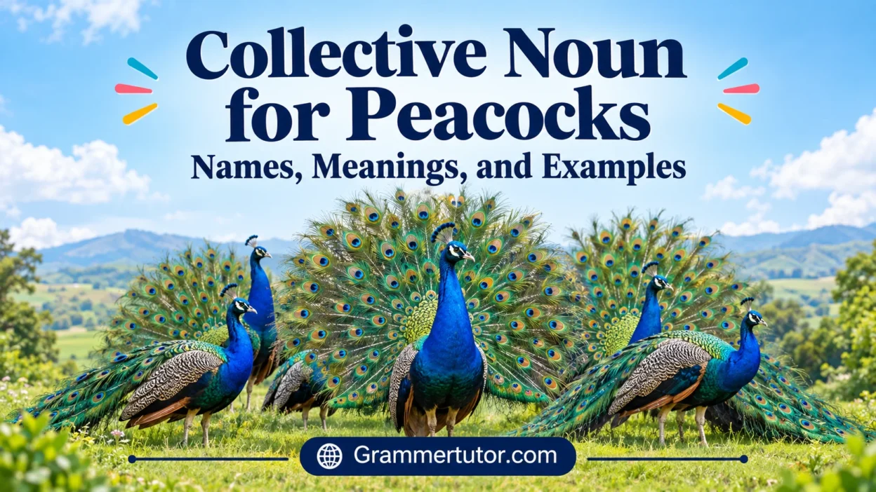 Collective Noun for Peacocks: Names, Meanings, and Examples