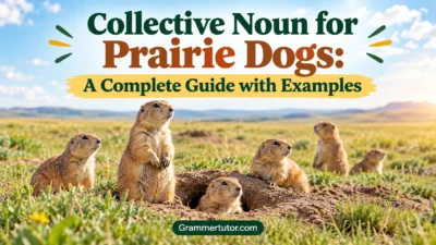 Collective Noun for Prairie Dogs: A Complete Guide with Examples