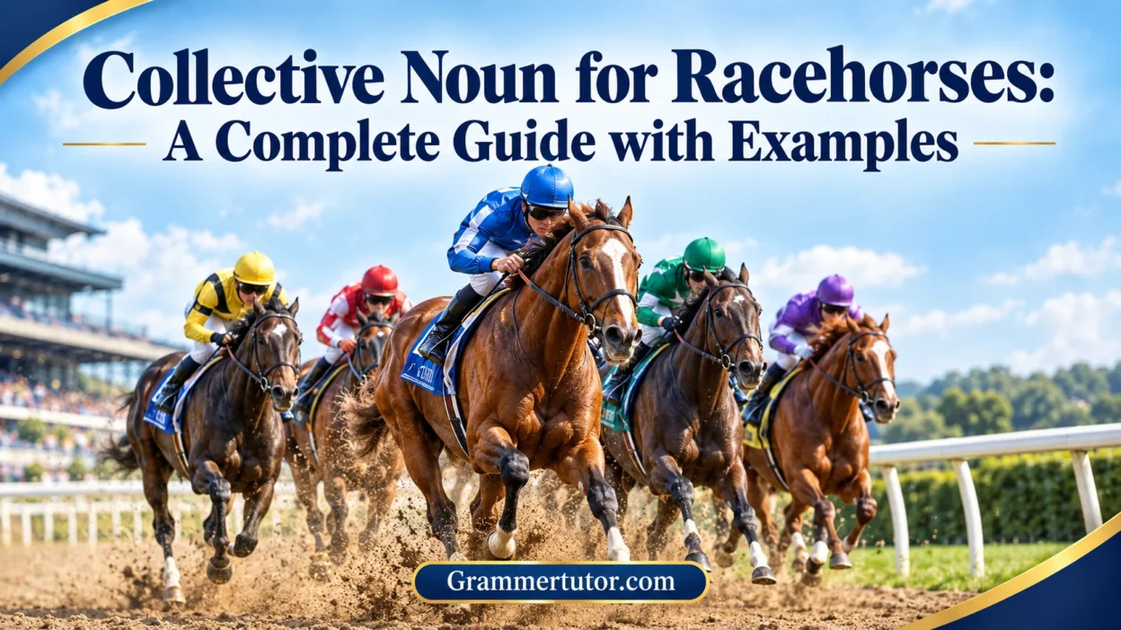 Collective Noun for Racehorses: A Complete Guide with Examples