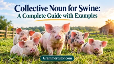 Collective Noun for Swine: A Complete Guide with Examples