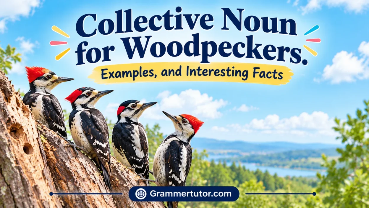 Collective Noun for Woodpeckers: Examples, and Interesting Facts