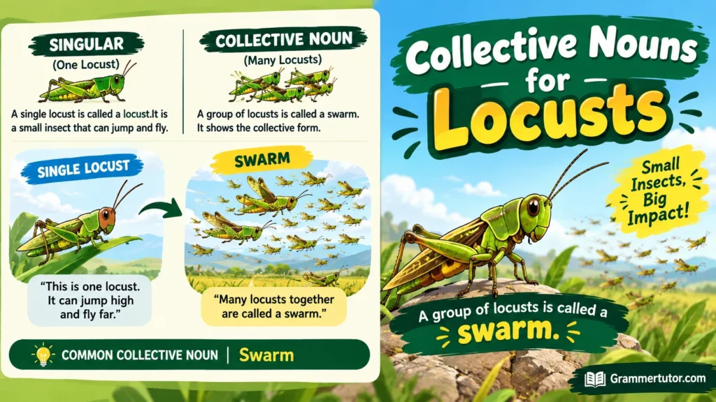 Collective Nouns for Locusts