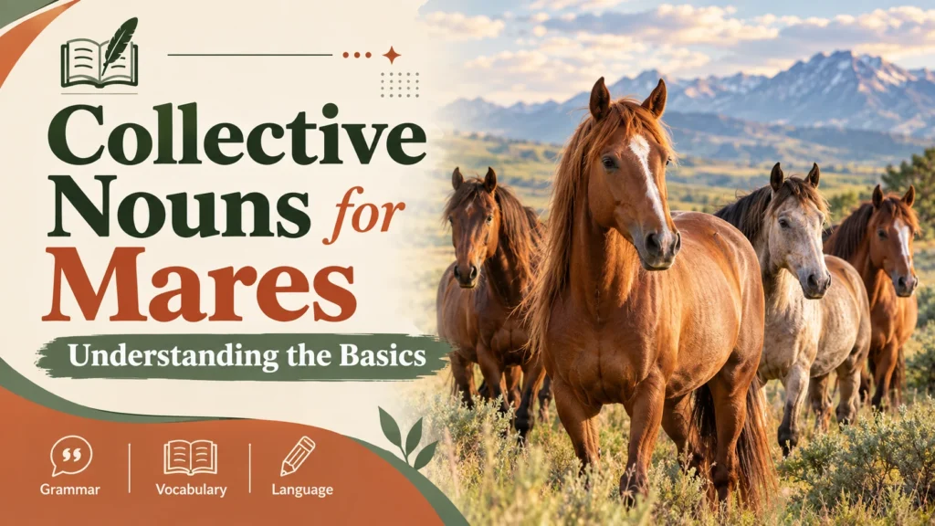 Collective Nouns for Mares