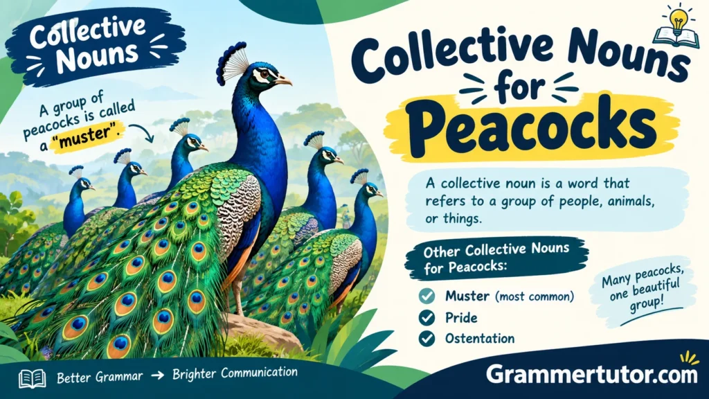 Collective Nouns for Peacocks