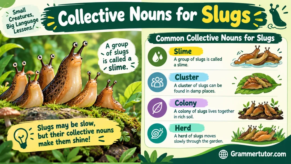 Collective Nouns for Slugs