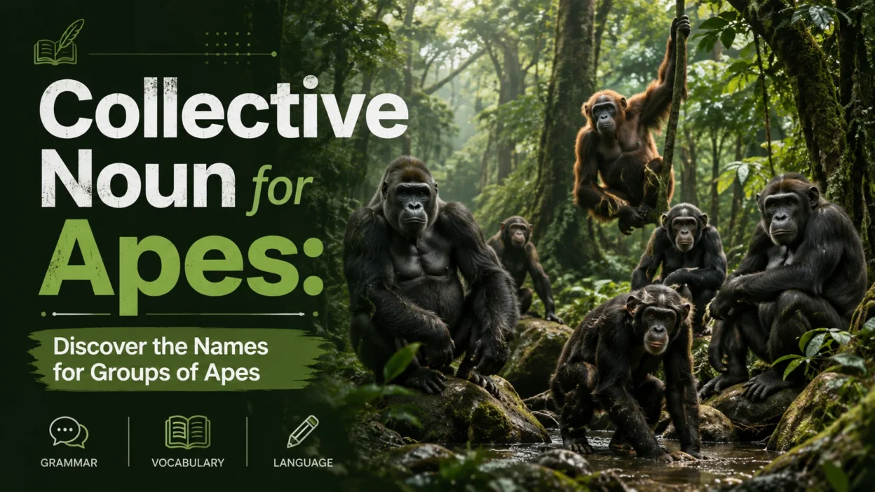 Collective Noun for Apes: Discover the Names for Groups of Apes