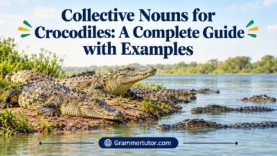 Collective Noun for Crocodiles: A Complete Guide with Examples