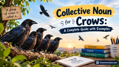Collective Noun for Crows: A Complete Guide with Examples