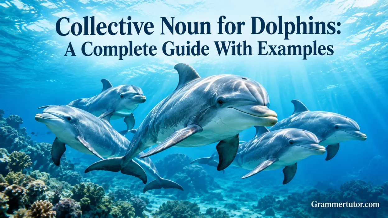Collective Noun for Dolphins: A Complete Guide With Examples