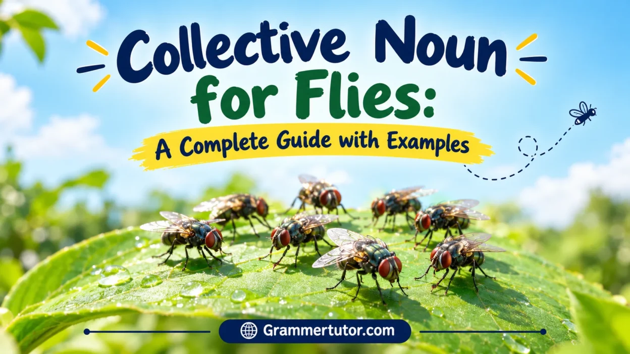 Collective Noun for Flies: A Complete Guide with Examples