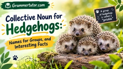 Collective Noun for Hedgehogs: Names for Groups, and Interesting Facts