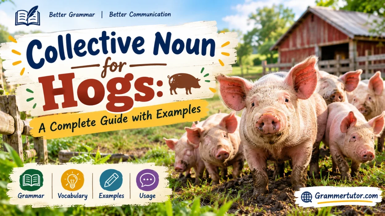 Collective Noun for Hogs: A Complete Guide with Examples