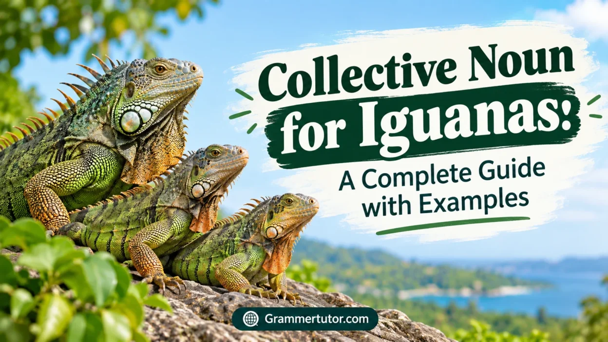Collective Noun for Iguanas: A Complete Guide with Examples