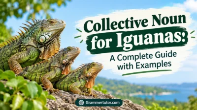 Collective Noun for Iguanas: A Complete Guide with Examples