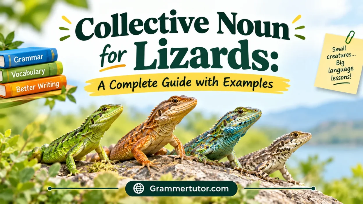 Collective Noun for Lizards: A Complete Guide with Examples