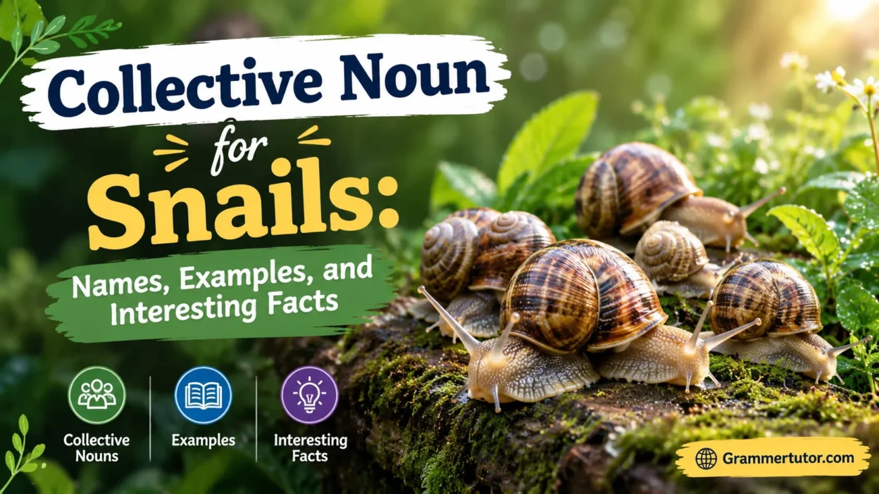 Collective Noun for Snails: Names, Examples, and Interesting Facts