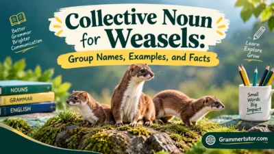 Collective Noun for Weasels: Group Names, Examples, and Facts