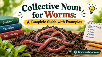 Collective Noun for Worms: A Complete Guide with Examples