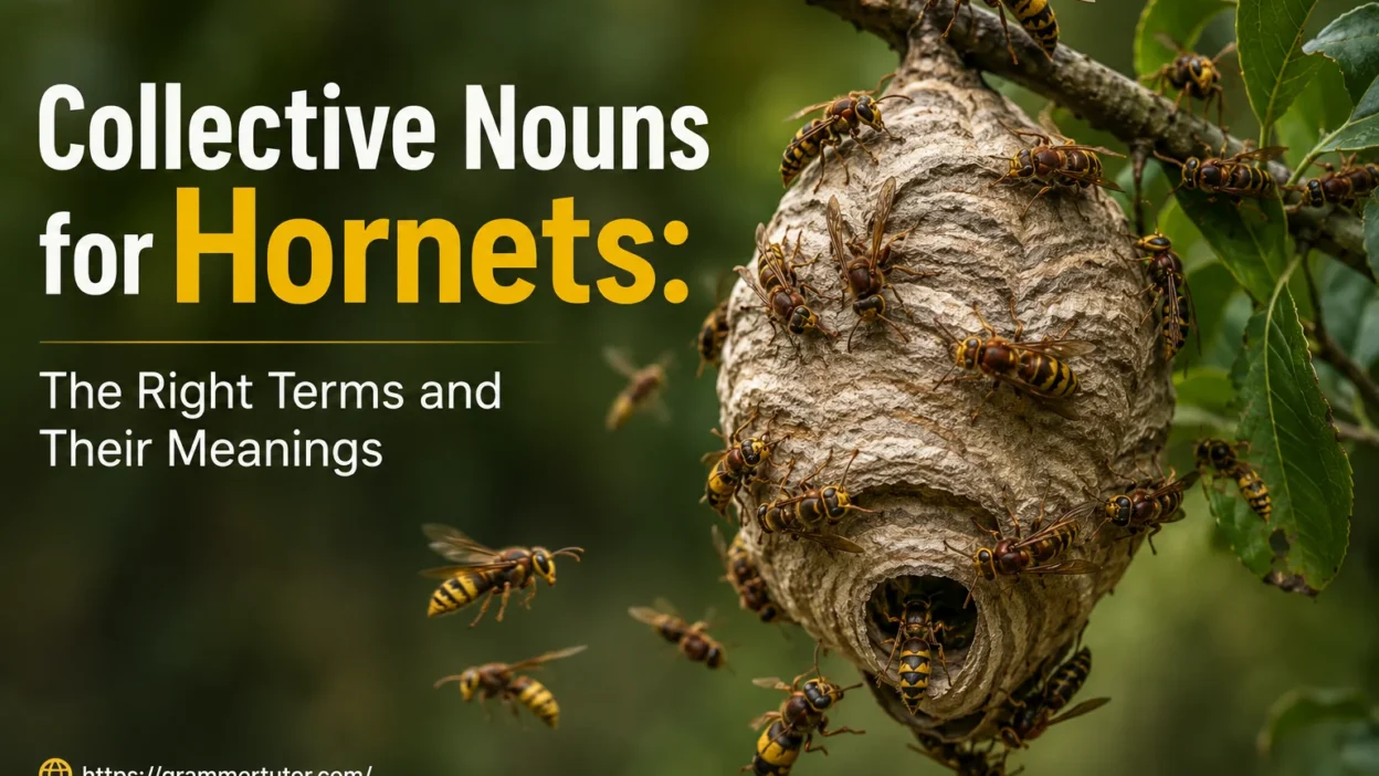 Collective Nouns for Hornets: The Right Terms and Their Meanings