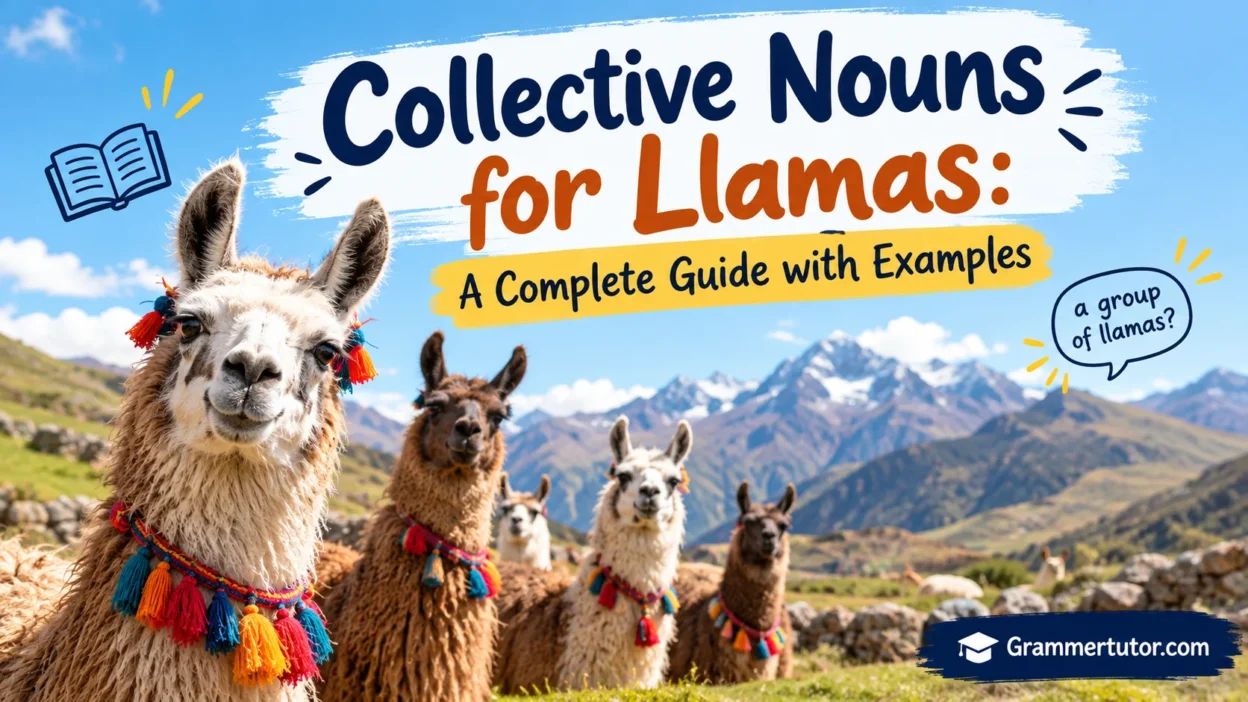 Collective Nouns for Llamas: A Complete Guide with Examples