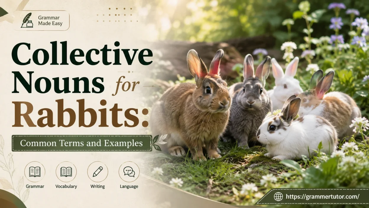 Collective Nouns for Rabbits: Common Terms and Examples