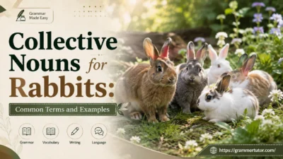 Collective Nouns for Rabbits: Common Terms and Examples