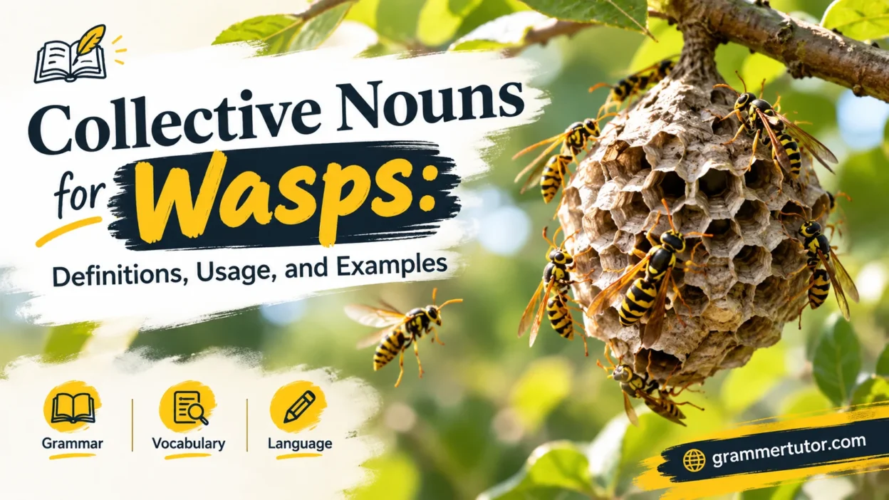 Collective Nouns for Wasps: Definitions, Usage, and Examples