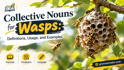 Collective Nouns for Wasps: Definitions, Usage, and Examples