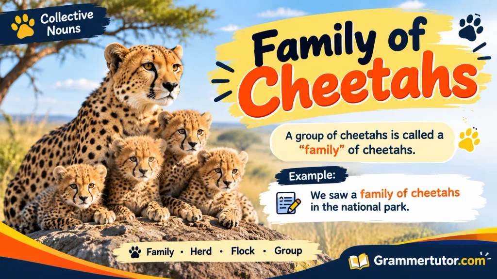 Family of Cheetahs